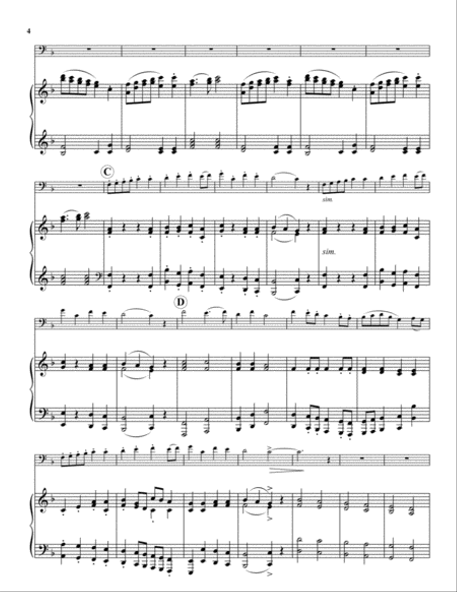 Two Holst Songs Two Holst Songs Euphonium scores gallery preview page 4