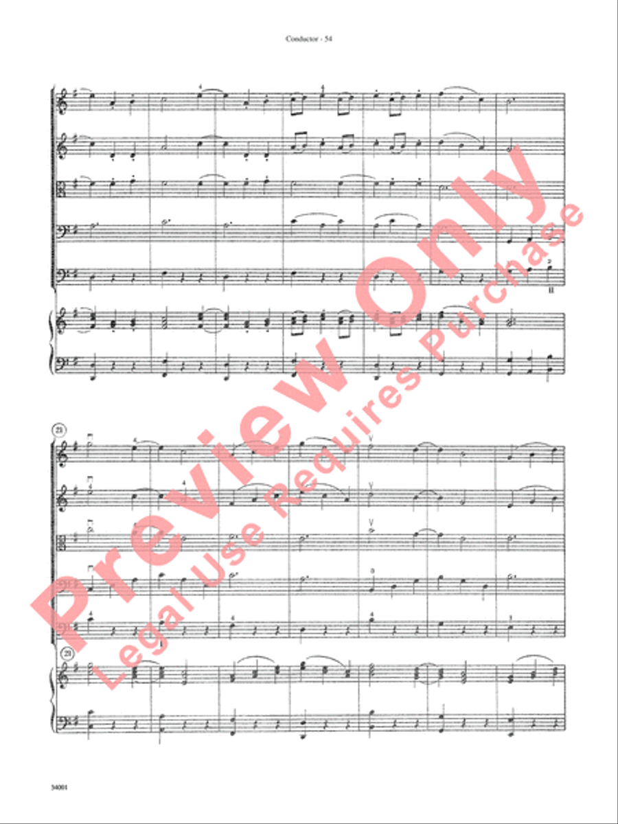 Classics from Merle Isaac String Orchestra scores gallery preview page 55