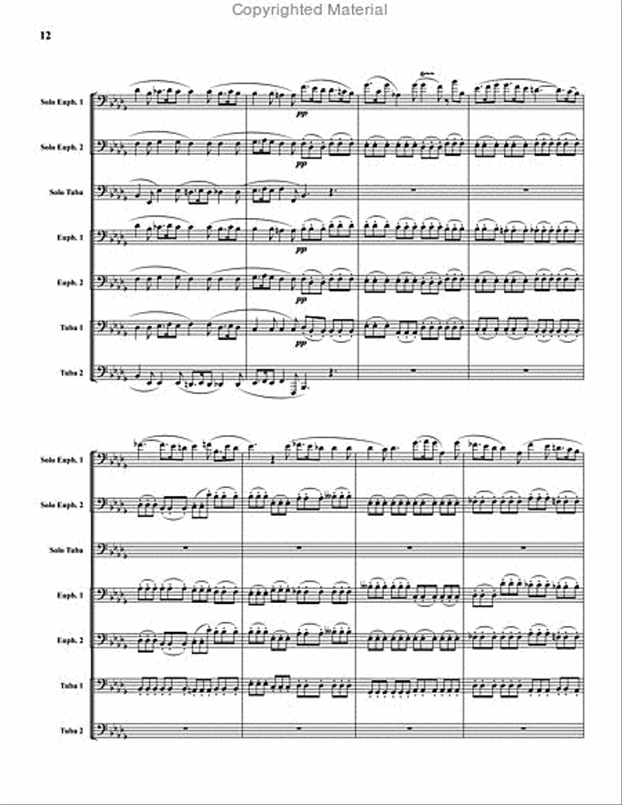 Concerto Grosso Concerto Grosso Euphonium scores gallery preview page 7