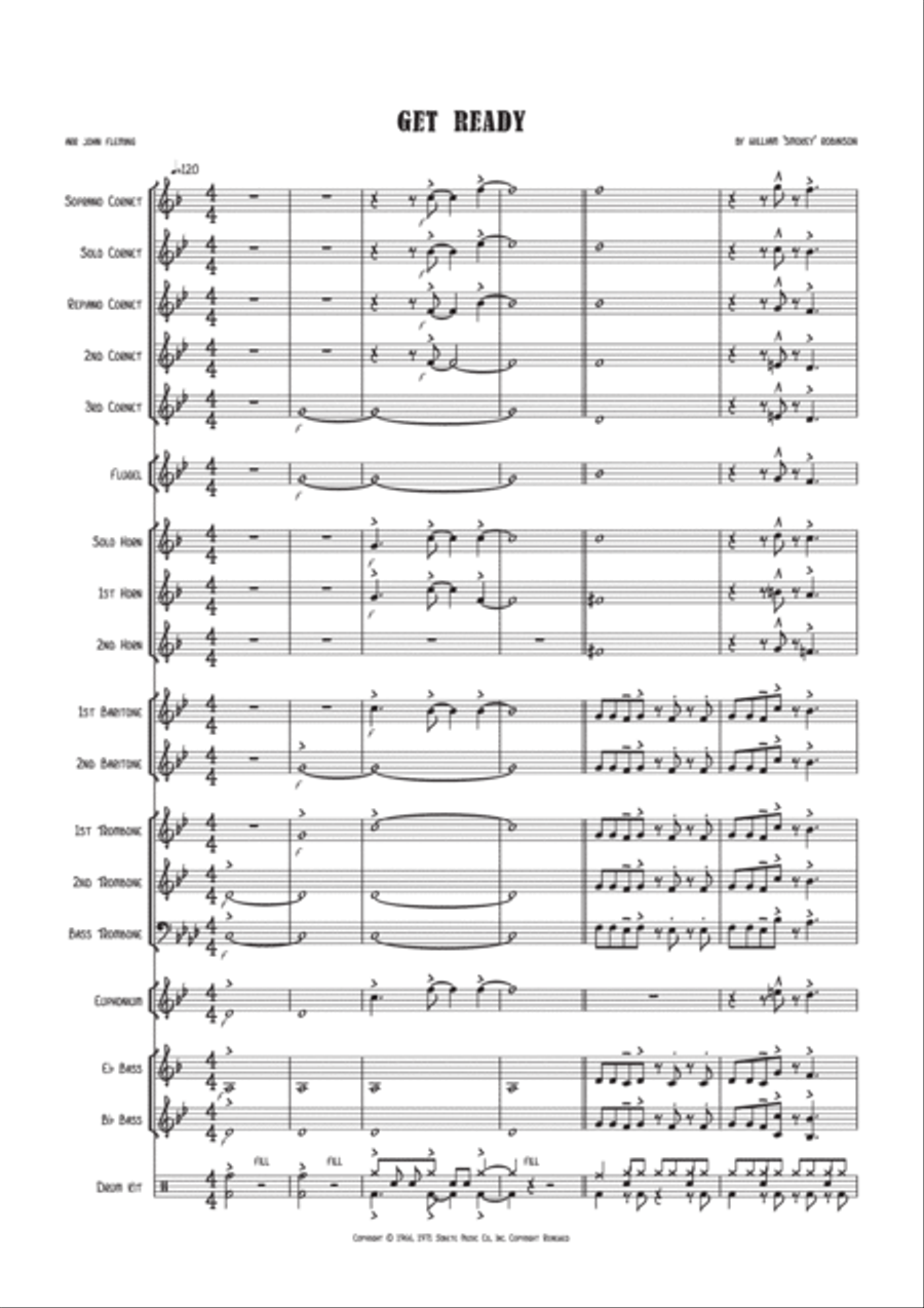 Get Ready Brass Band scores gallery preview page 2