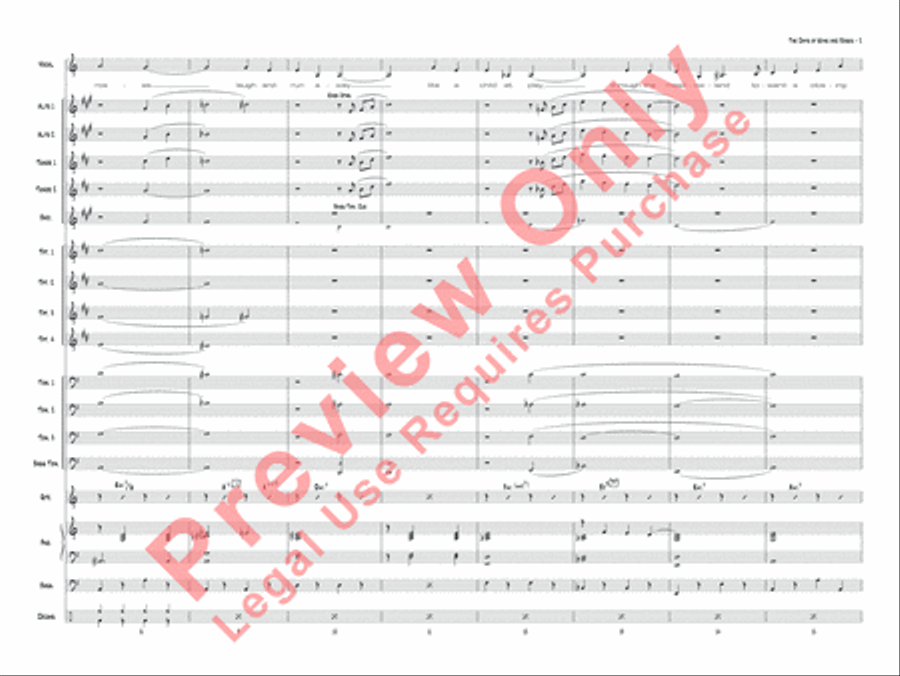 The Days of Wine and Roses Jazz Ensemble scores gallery preview page 15