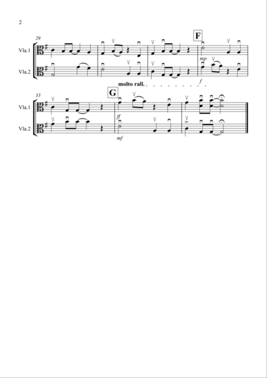 Yesterday Viola Solo scores gallery preview page 2