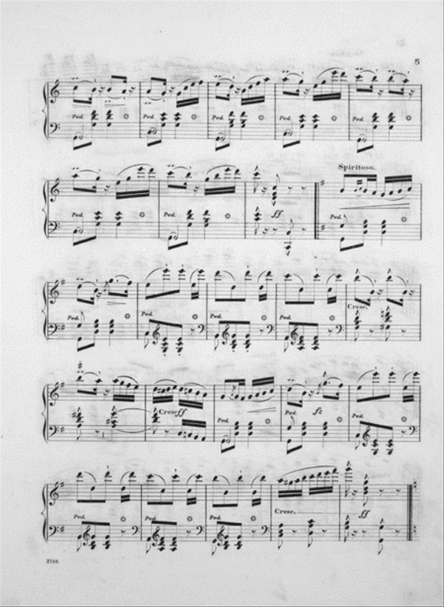 The Hesitation Polka Piano Solo scores gallery preview page 4