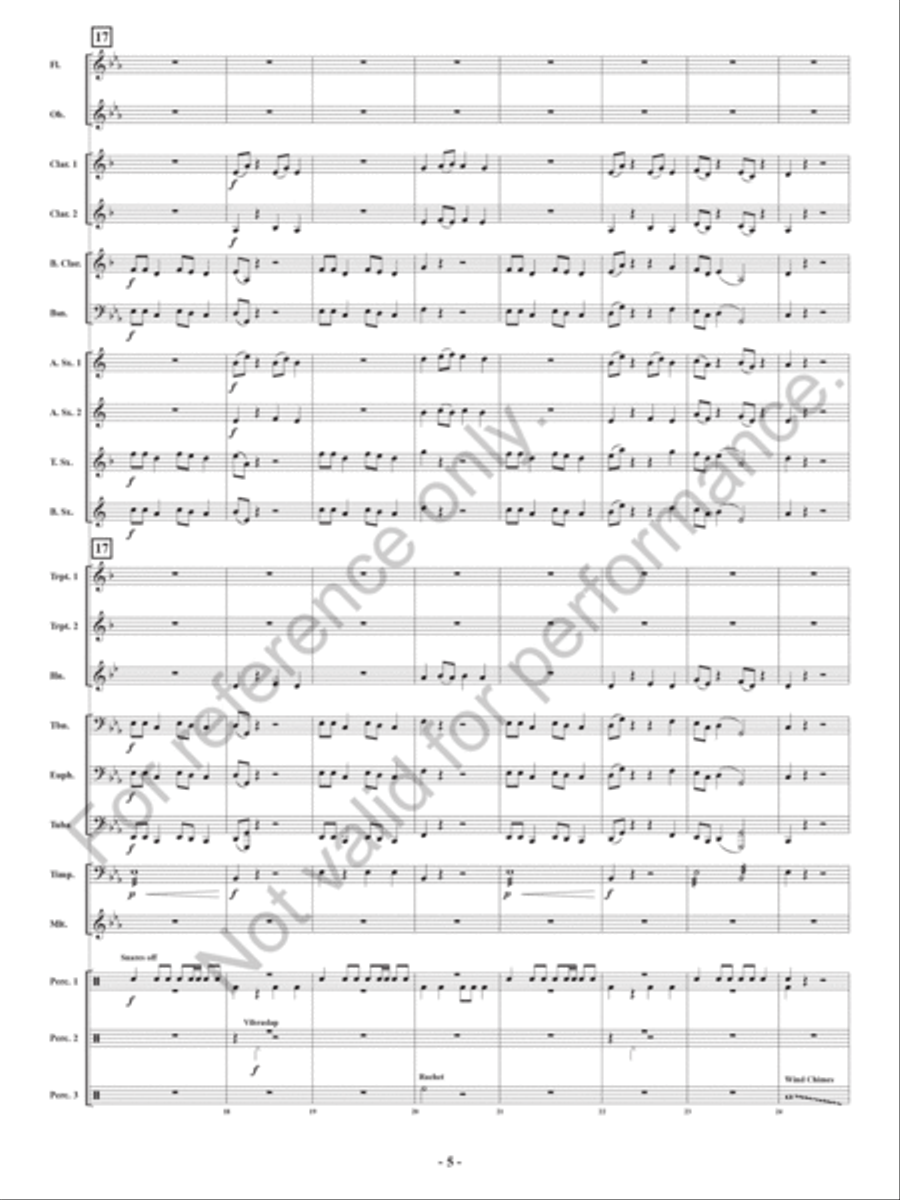 Axolotl Dance Axolotl Dance Concert Band scores gallery preview page 6