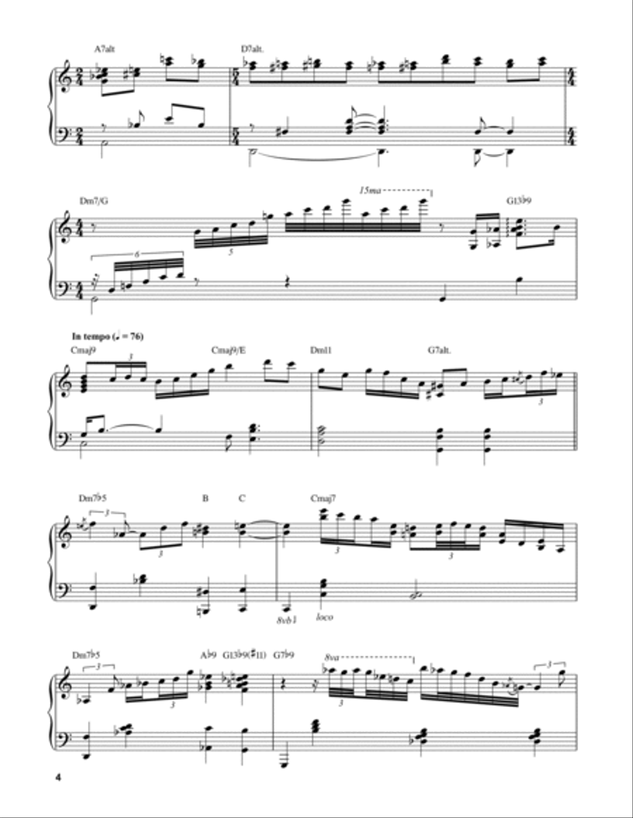 April In Paris April In Paris Piano scores gallery preview page 4