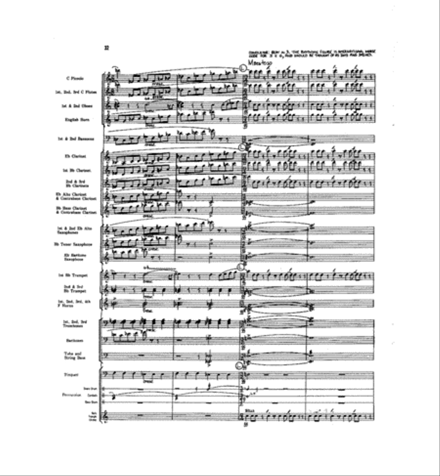 Caccia and Chorale Concert Band scores gallery preview page 31
