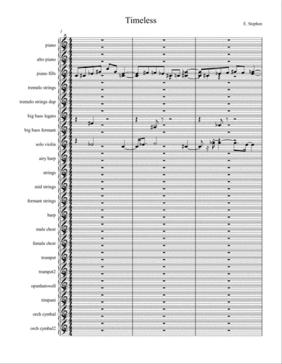 Timeless Timeless Small Ensemble scores gallery preview page 2