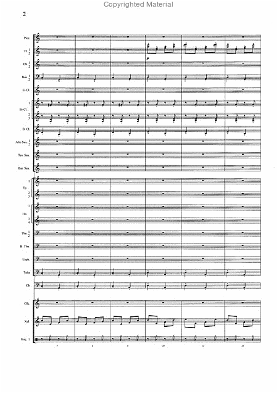 Yves Montand Yves Montand Concert Band scores gallery preview page 3
