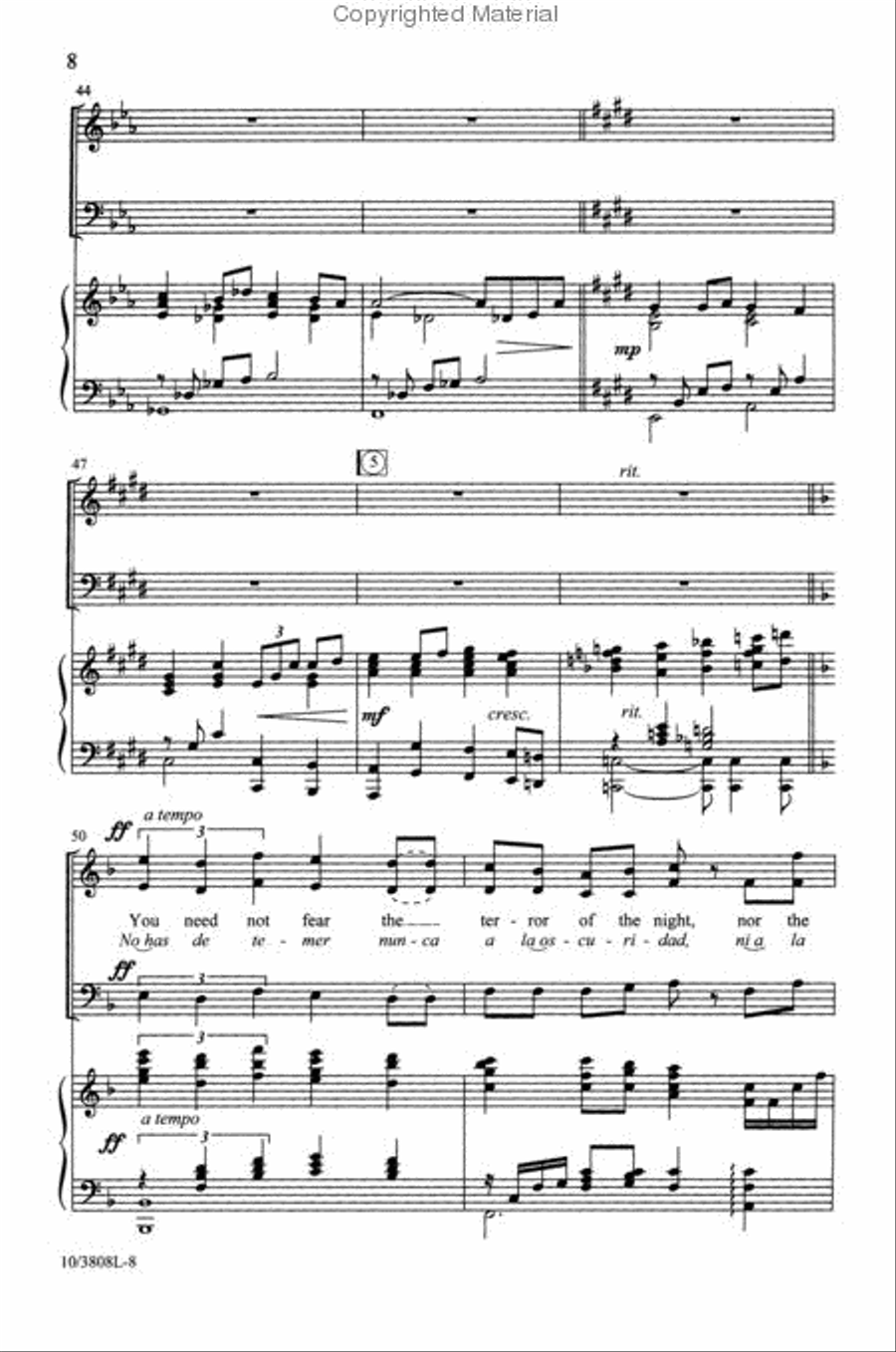 On Eagle's Wings 3-Part scores gallery preview page 3