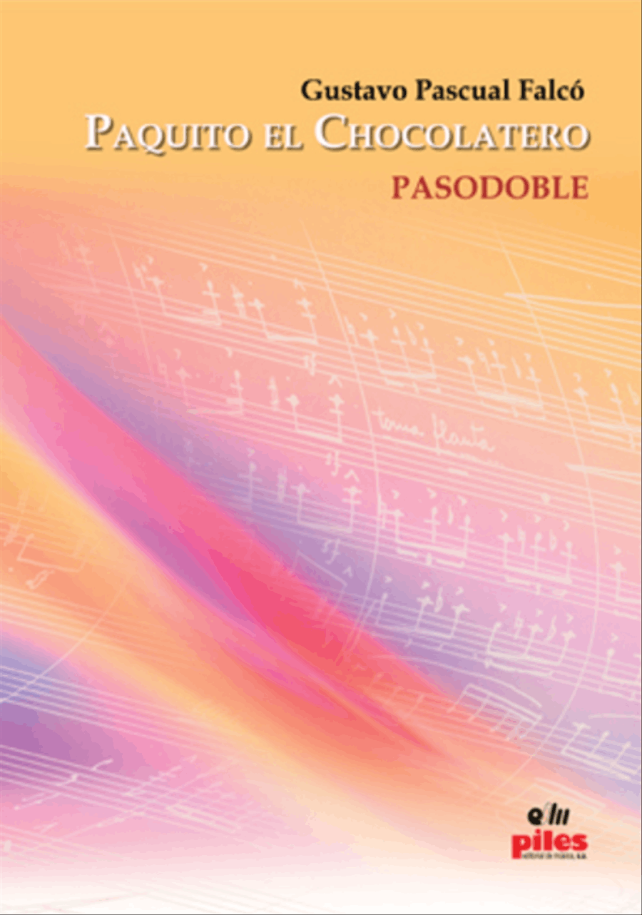Paquito Chocolatero. Pasodoble Concert Band scores gallery preview page 1