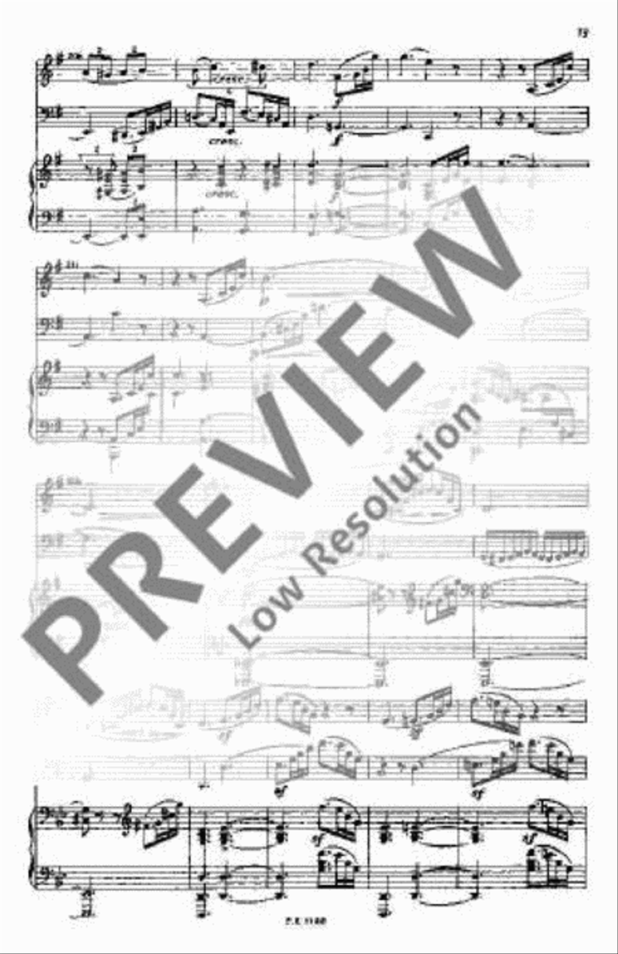 Piano Trio G minor Piano Trio scores gallery preview page 16