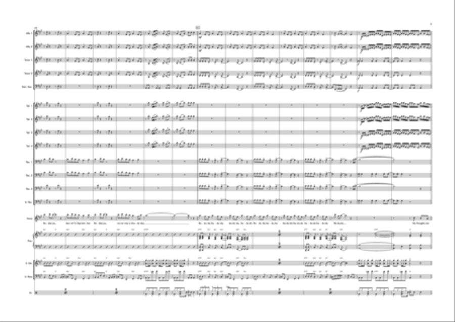 September Jazz Ensemble scores gallery preview page 3