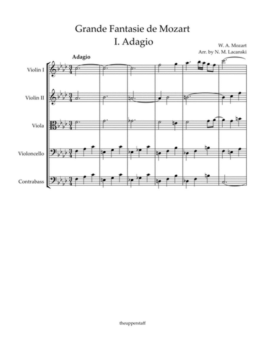 Grande Fantasie de Mozart I. Adagio image number null