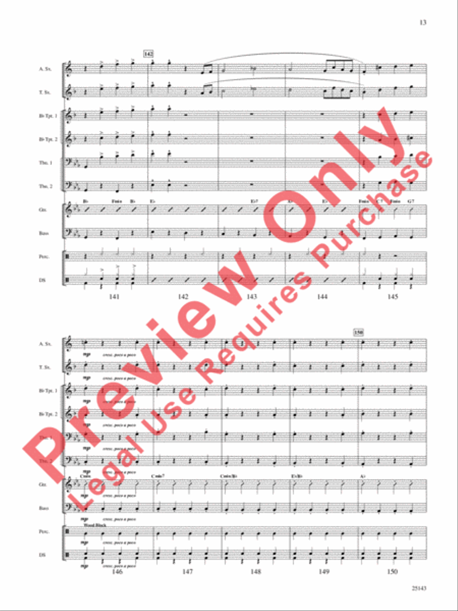 Blow, Gabriel, Blow Blow, Gabriel, Blow Choir scores gallery preview page 14