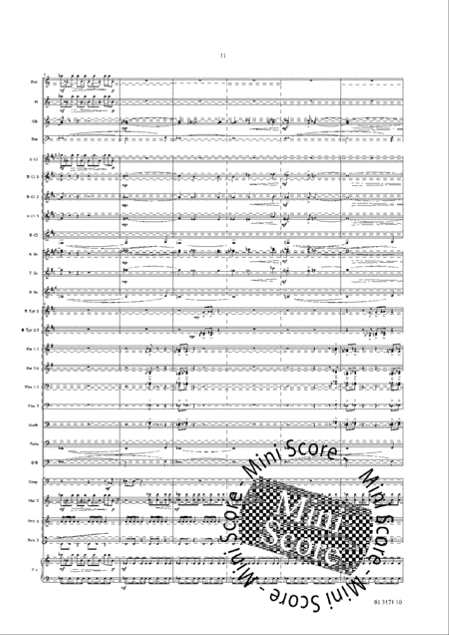 The Bermuda Triangle Concert Band scores gallery preview page 51