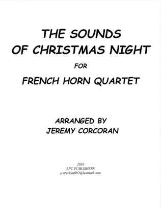 Book cover for The Sounds of Christmas Night for French Horn Quartet