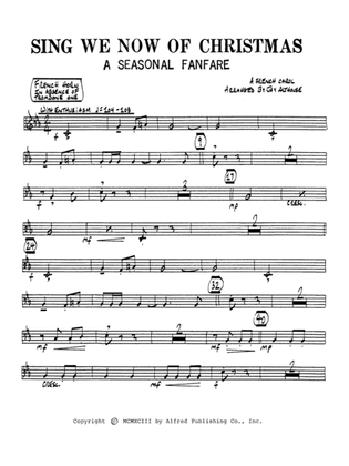 Sing We Now of Christmas (A Seasonal Fanfare): 1st F Horn