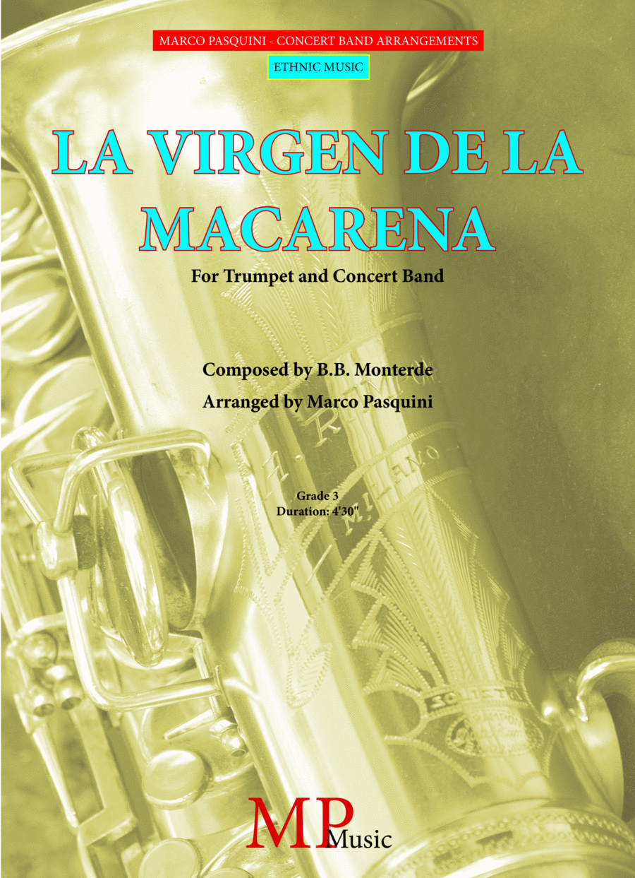La Virgen De La Macarena Concert Band scores gallery preview page 1