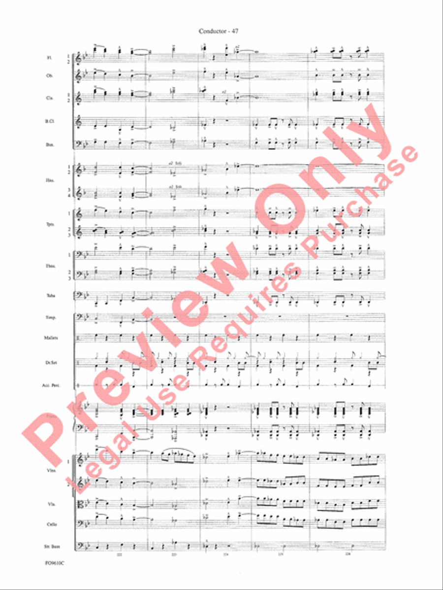 A Salute to the Big Apple Full Orchestra scores gallery preview page 49