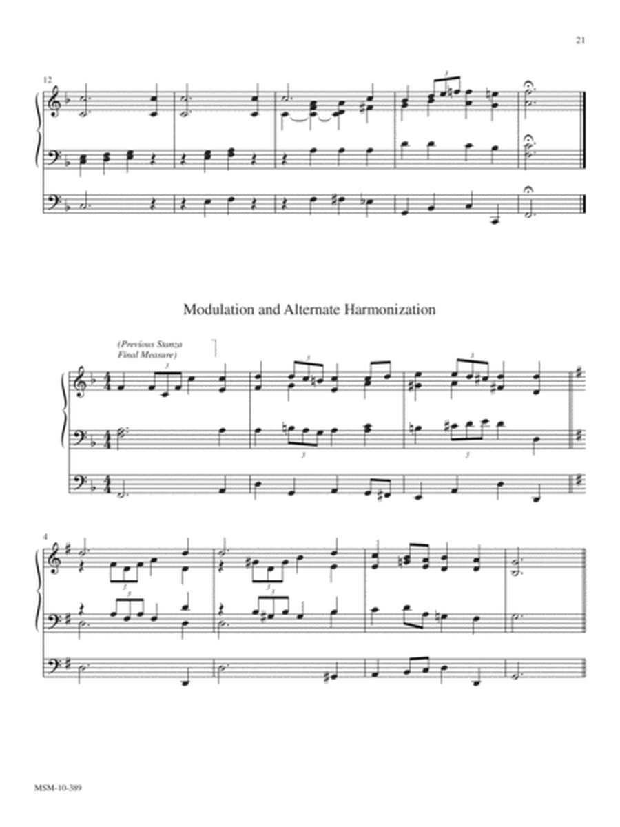 Marion (Downloadable Introduction and Modulation and Alternate Harmonization)
