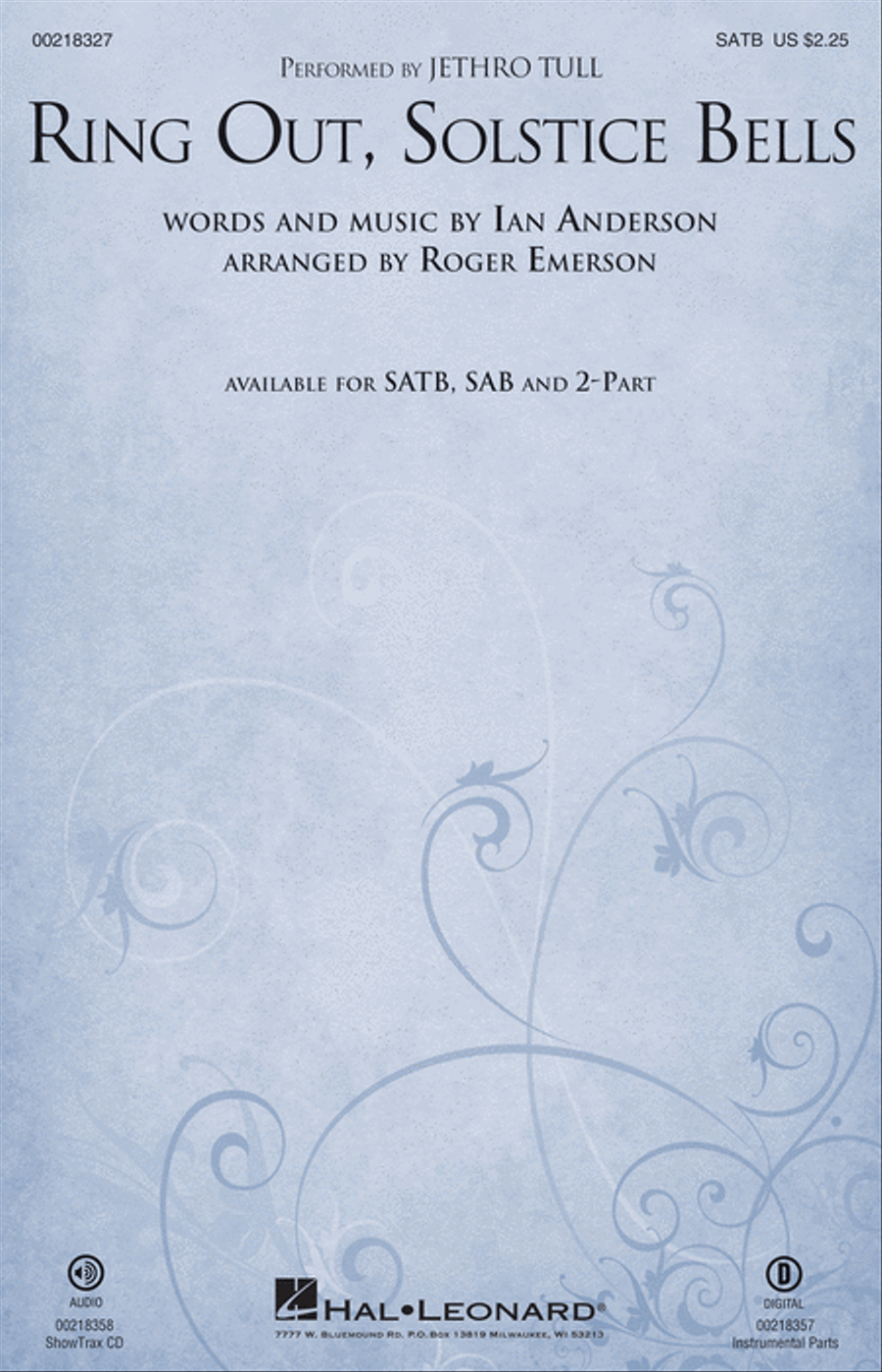 Ring Out, Solstice Bells 4-Part scores gallery preview page 1