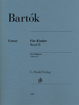 Bartok - For Children Vol 2 Urtext