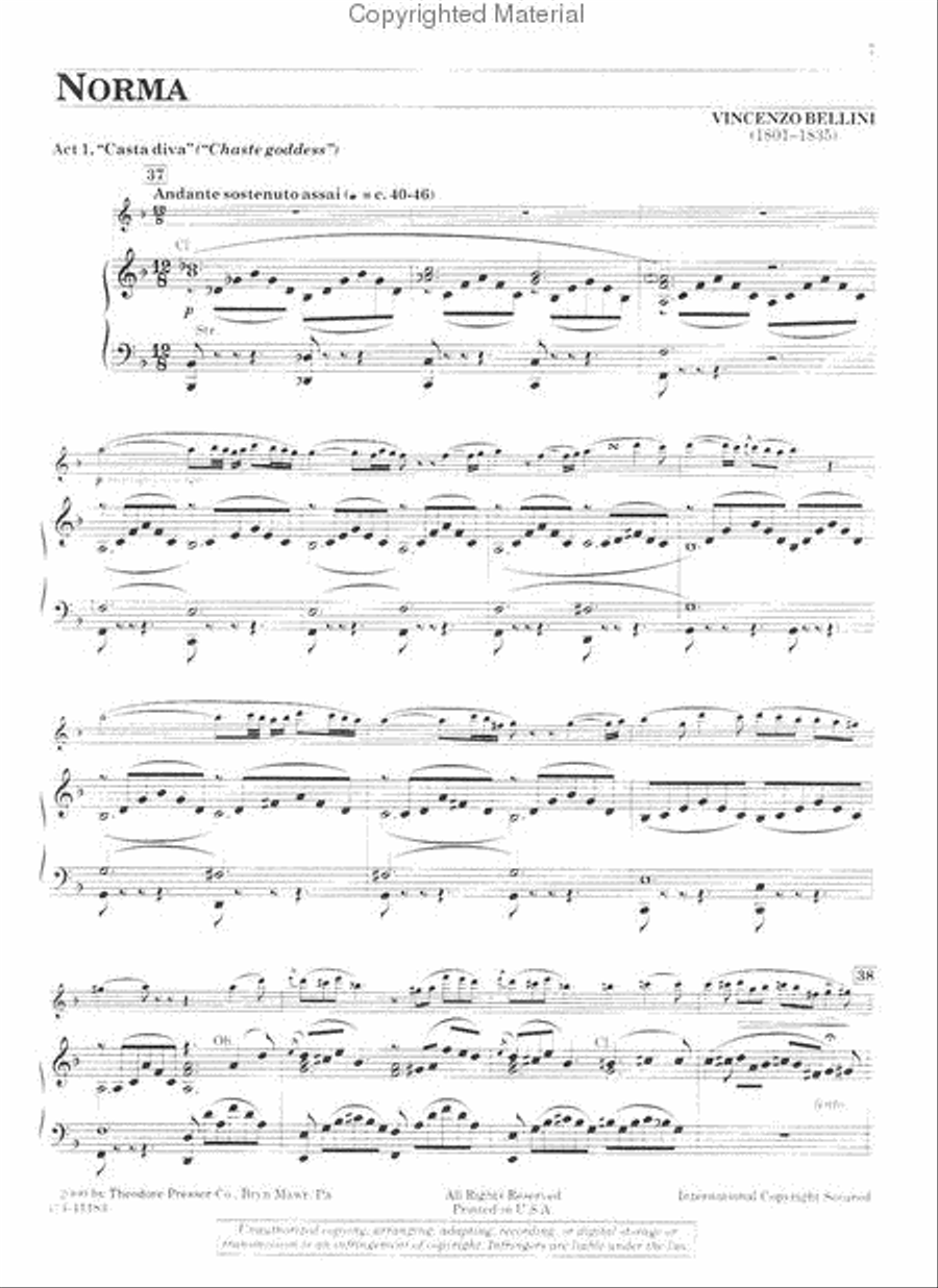 Opera Excerpts Opera Excerpts Chamber Music scores gallery preview page 2
