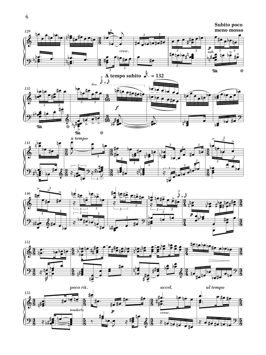 Piano Sonata No. 3 (The Forbidden) Piano Solo scores gallery preview page 6