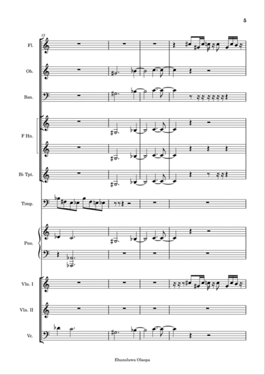 100 Days in Purgatory 100 Days in Purgatory Chamber Orchestra scores gallery preview page 5