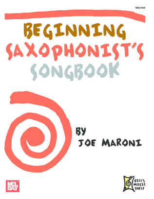 Book cover for Beginning Saxophonist's Songbook