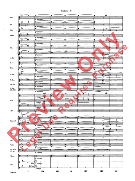 Symphony No. 3 for Band image number null