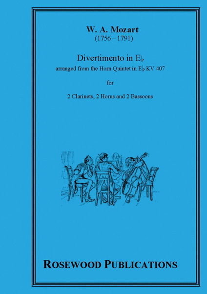 Divertimento in Eb arranged from Horn Quintet KV407 image number null