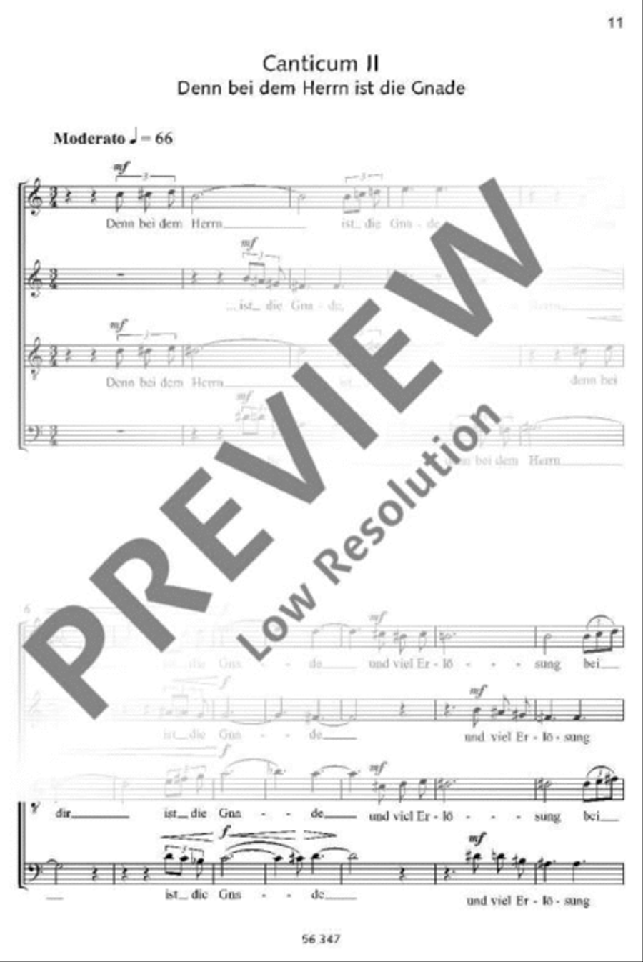 Aus der Tiefe Aus der Tiefe 4-Part scores gallery preview page 11