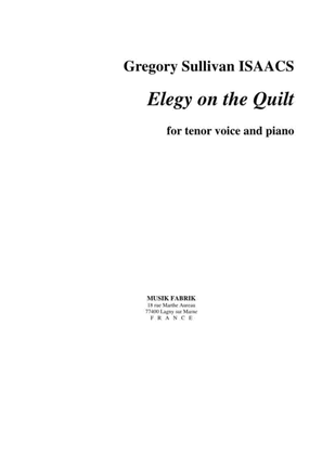 Elegy on the Quilt