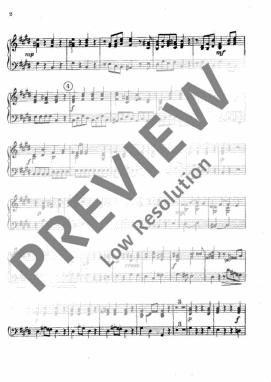 Concerto E Major Concerto E Major Harpsichord scores gallery preview page 3