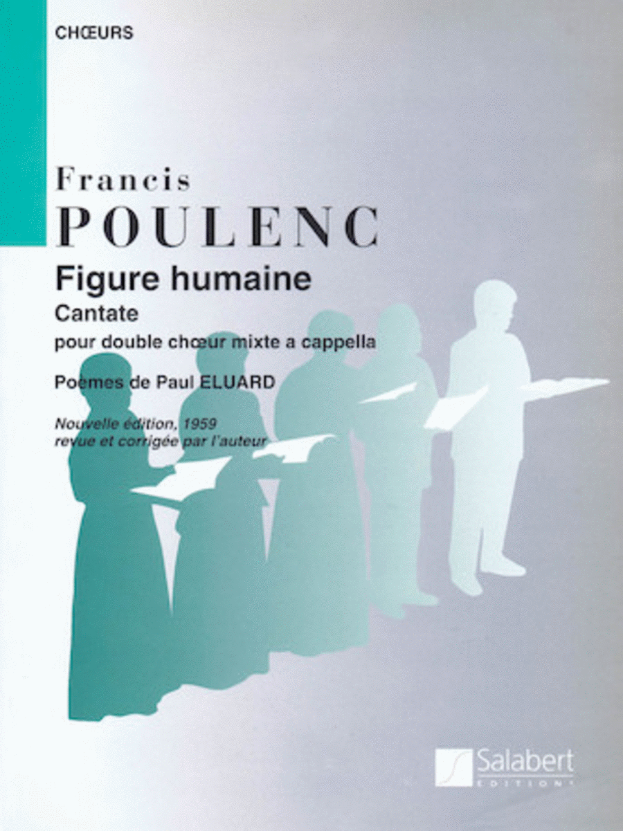 Figure Humaine (The Face of Man) SSATBB scores gallery preview page 1