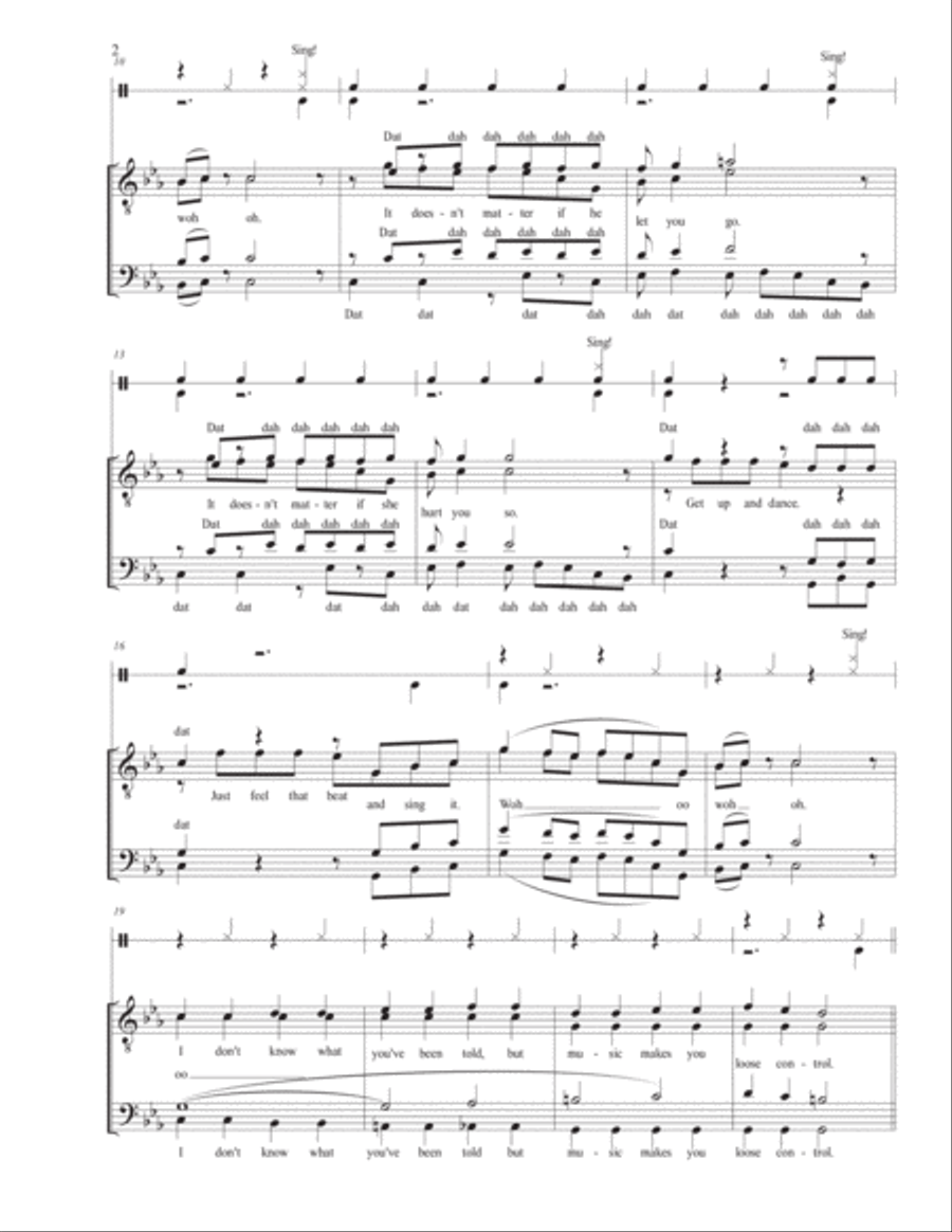Sing TTBB scores gallery preview page 2