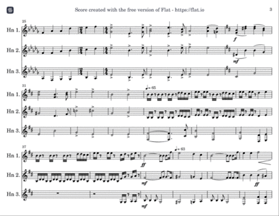 Portal Brass Ensemble scores gallery preview page 3