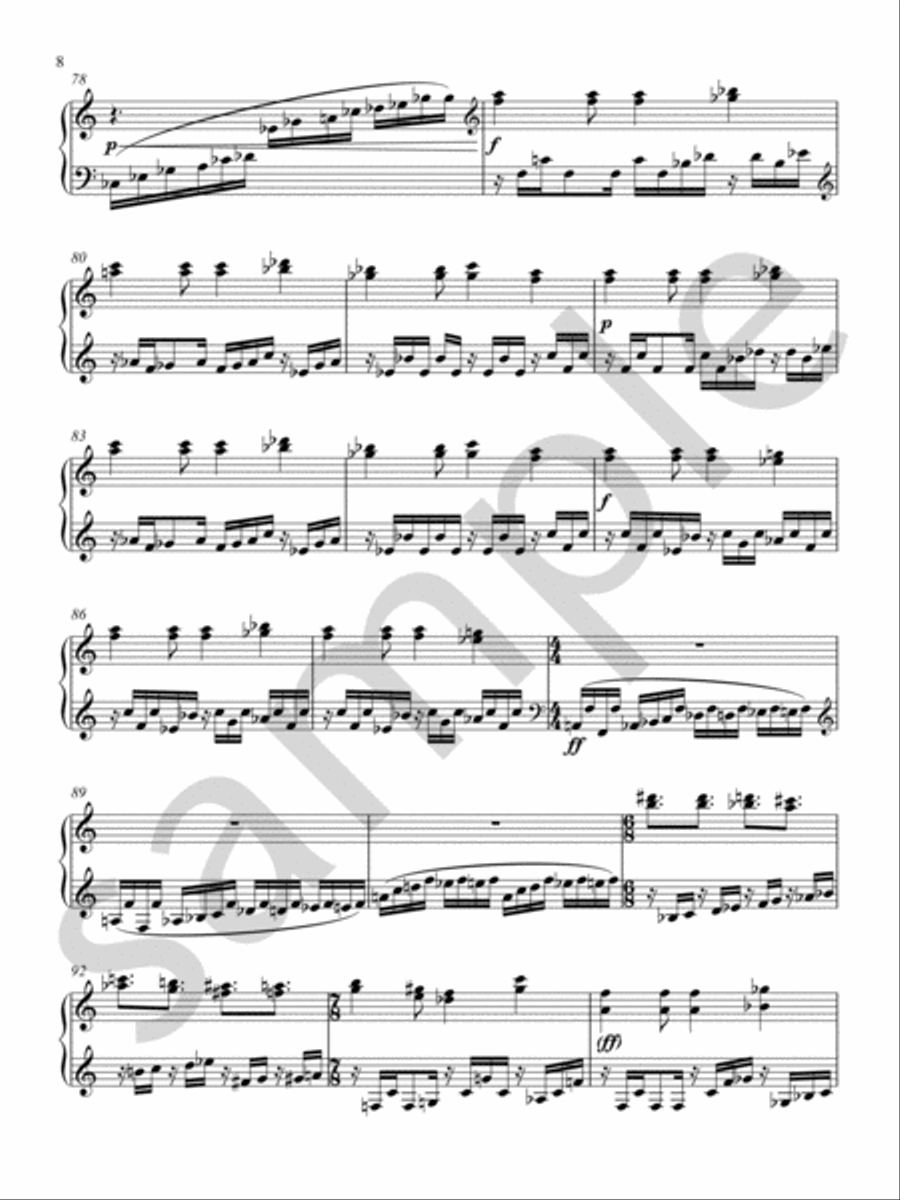 Spirals Marimba scores gallery preview page 9