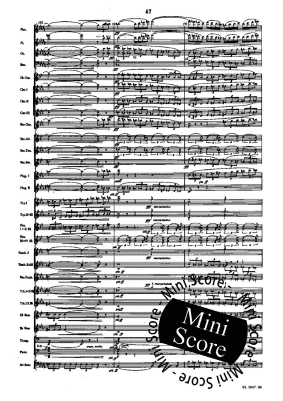 Evocazioni Evocazioni Concert Band scores gallery preview page 51