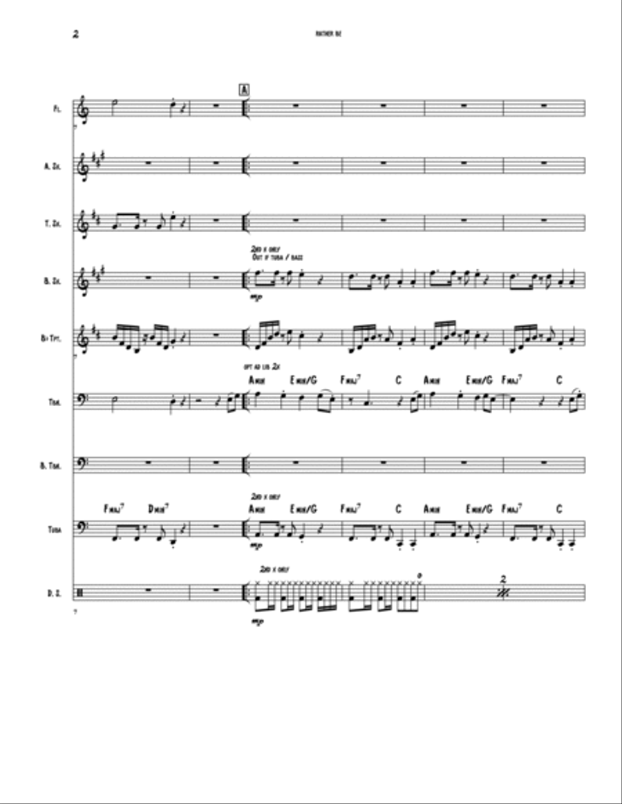 Rather Be Jazz Ensemble scores gallery preview page 2