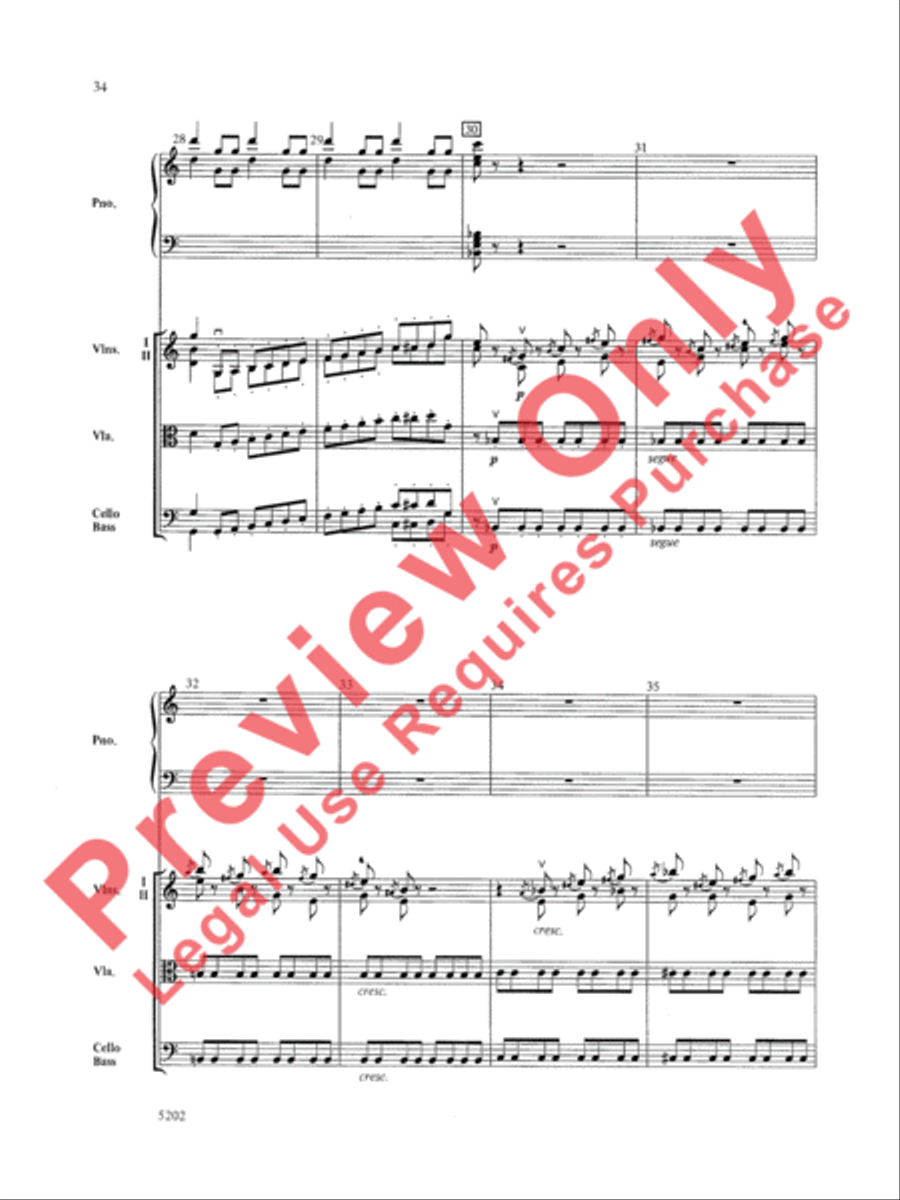 Carnival of the Animals Carnival of the Animals String Orchestra scores gallery preview page 35