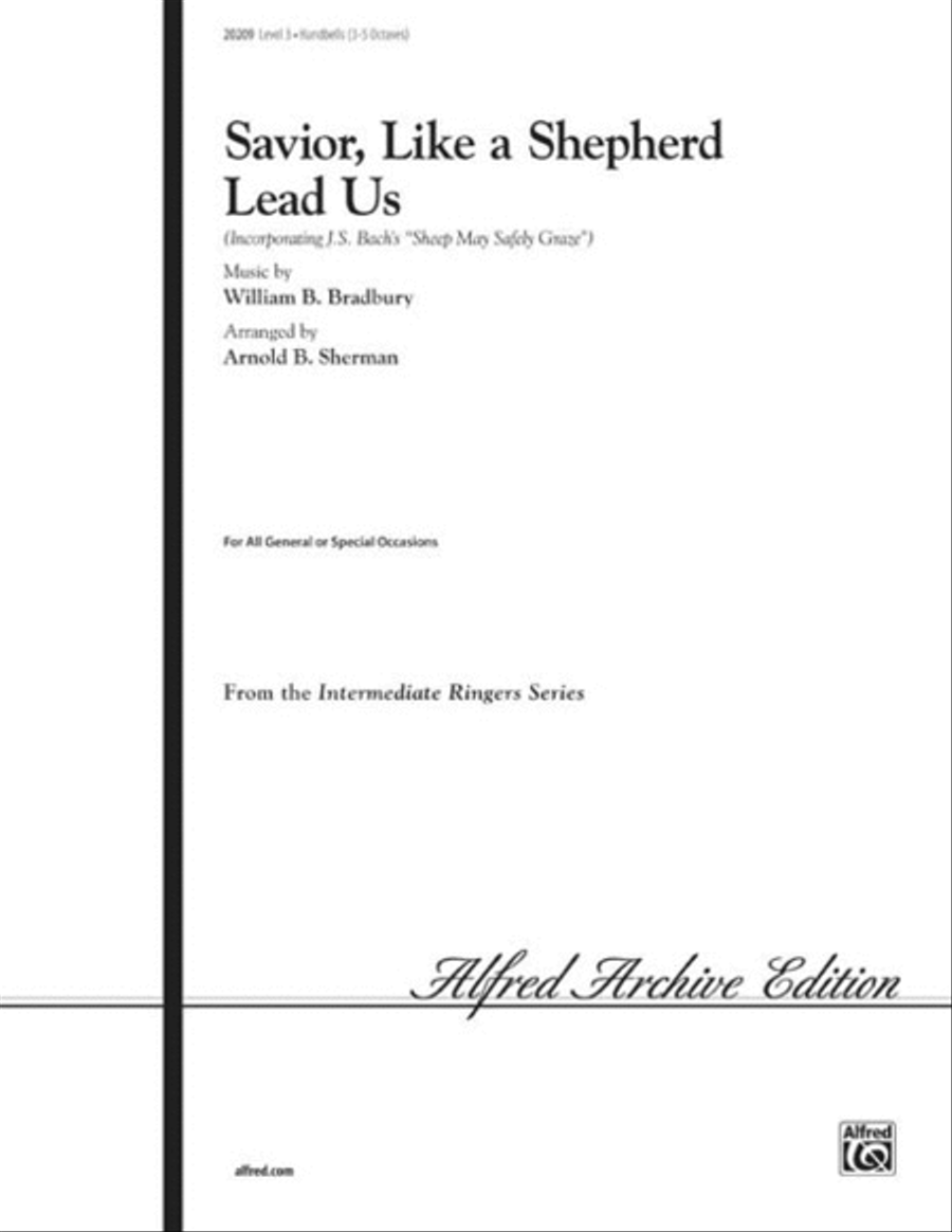 Savior, Like a Shepherd, Lead Us Handbell Choir scores gallery preview page 1