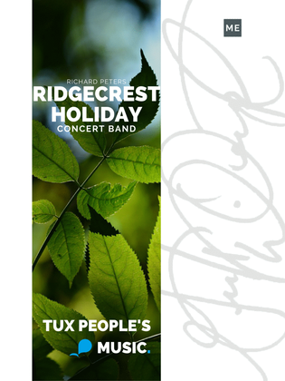 Book cover for Ridgecrest Holiday