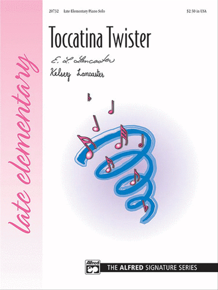 Toccatina Twister Easy Piano scores gallery preview page 1