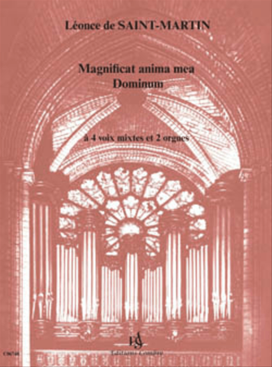 Magnificat anima mea Dominum Choir scores gallery preview page 1