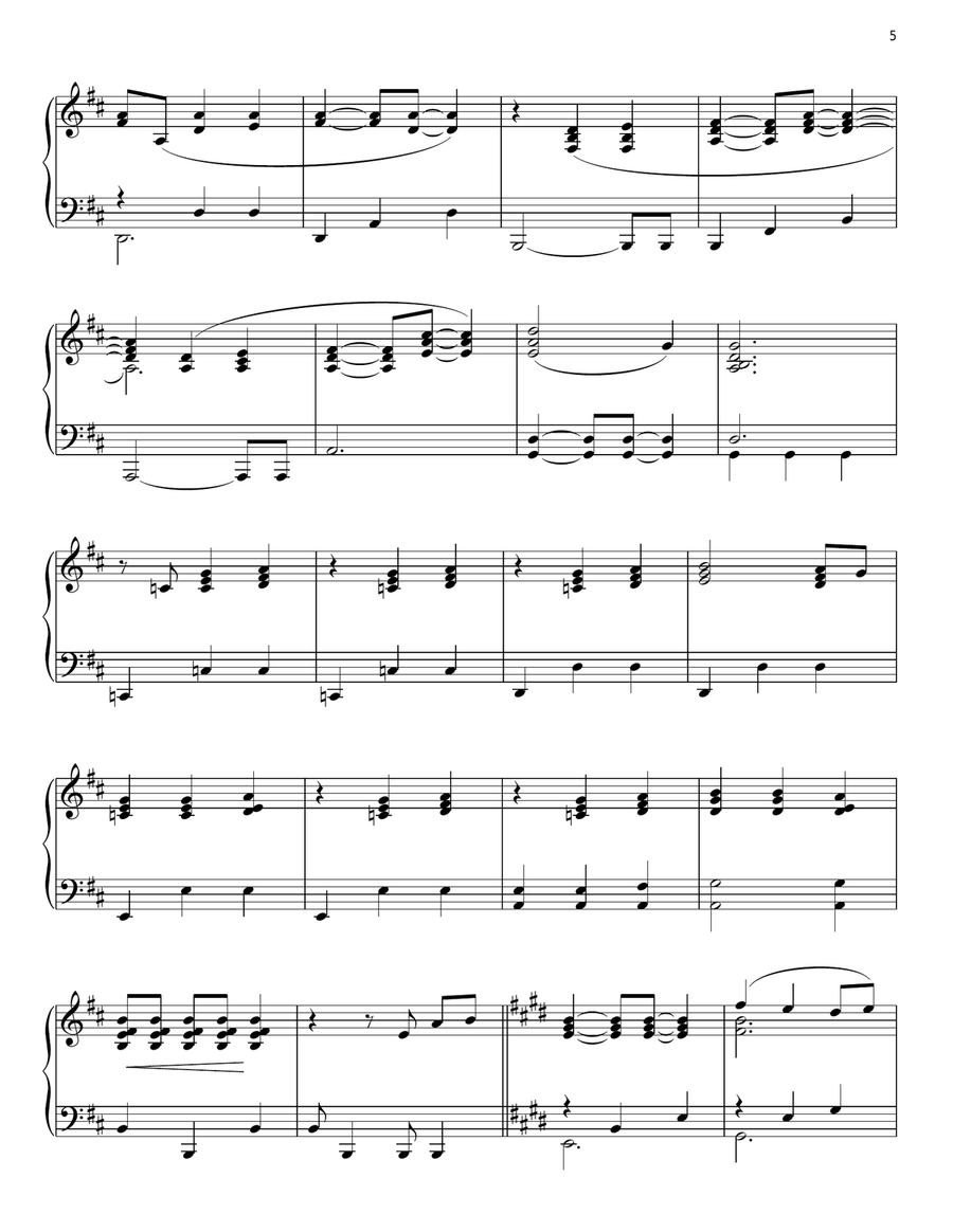 Look Through My Eyes Look Through My Eyes Piano Solo scores gallery preview page 5