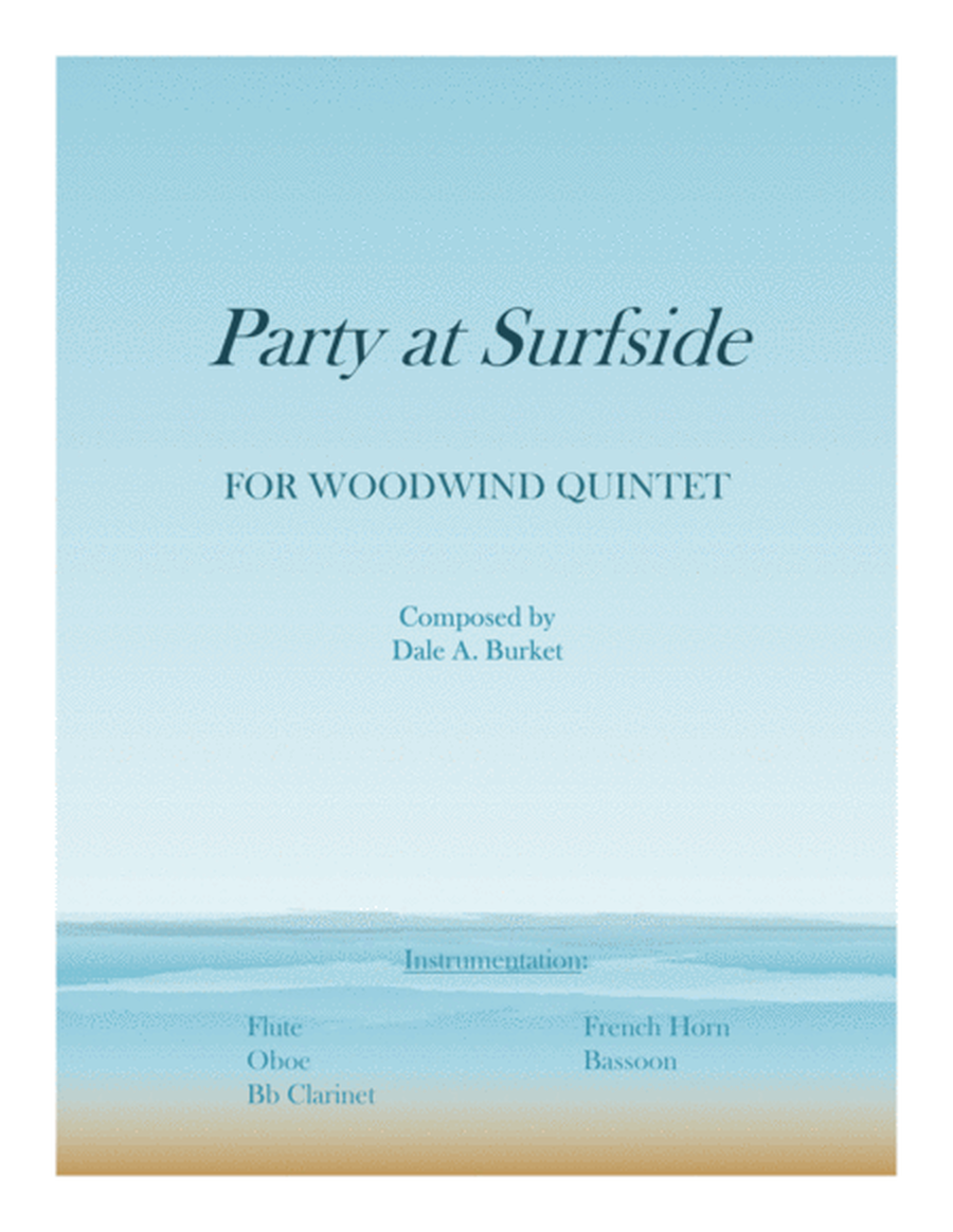 Party at Surfside - for Woodwind Quintet image number null