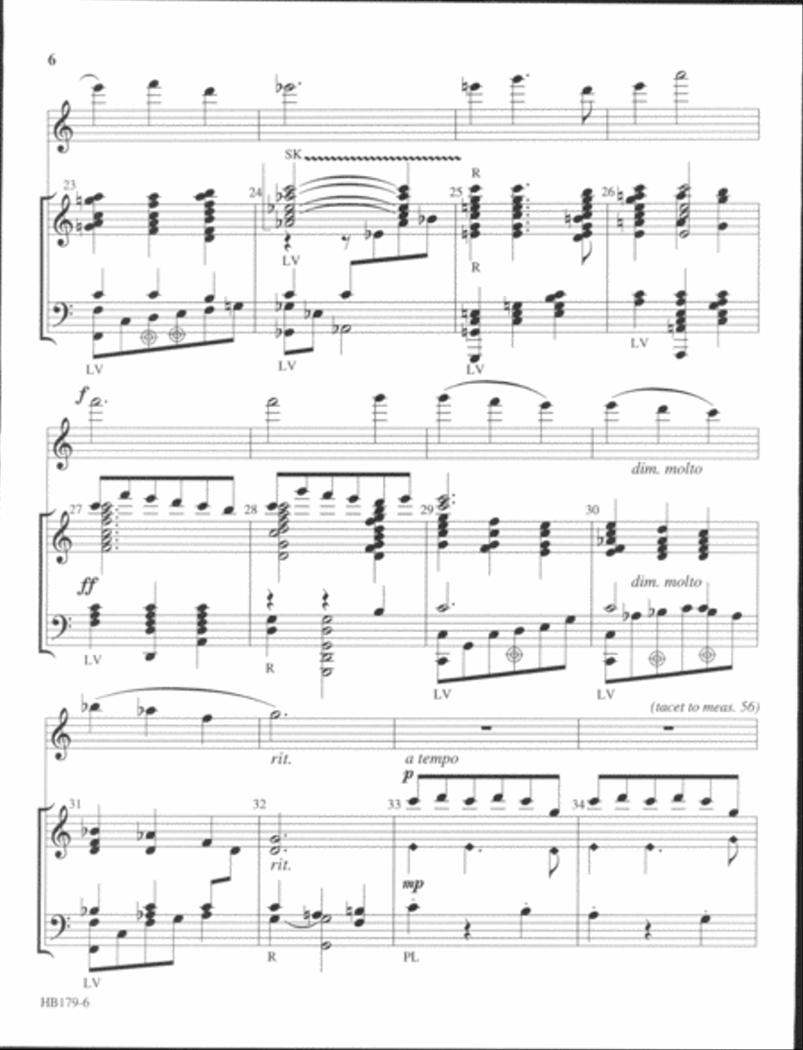 Lord, Here Am I - handbell arrangement 5-Octaves scores gallery preview page 5