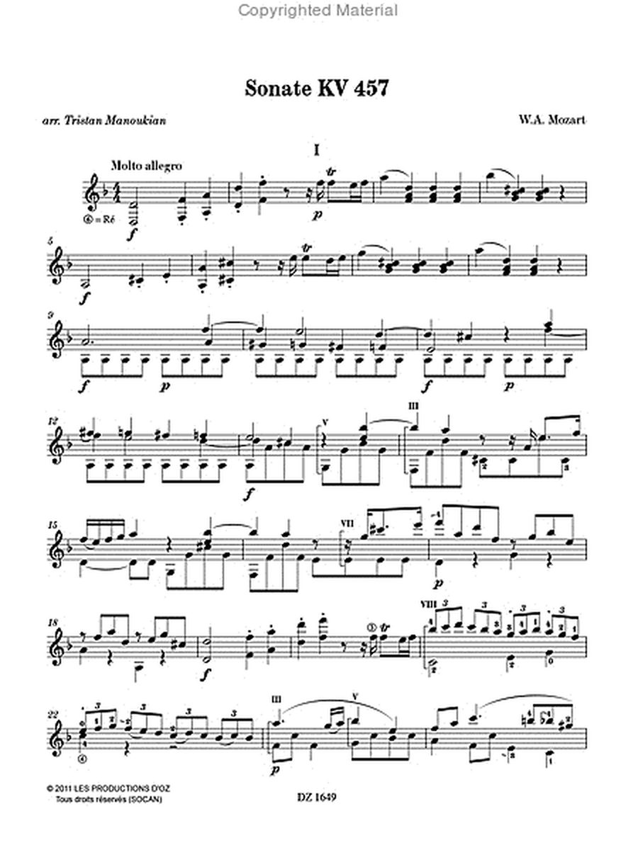 Sonate KV 457